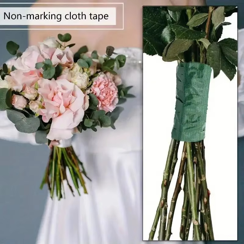 20 ヤードグリーンブーケ花柄テープ自己粘着包装紙テープ花屋 - Florist Flower Supply のレビューと価格