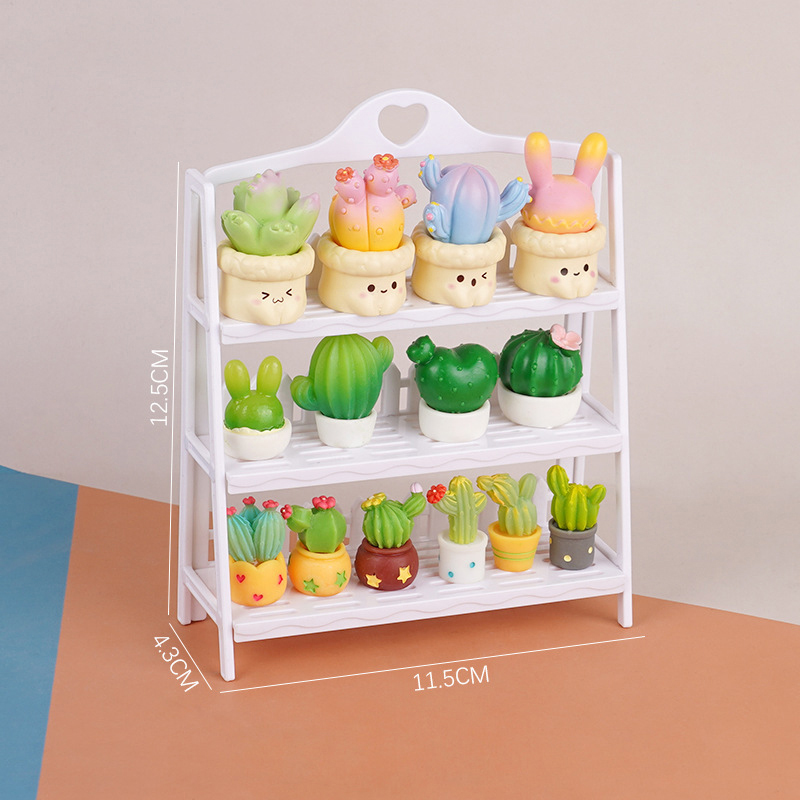 1Pc 1/12 ドールハウス陳列棚パンラックフラワースタン - Supply Florist のレビューと価格
